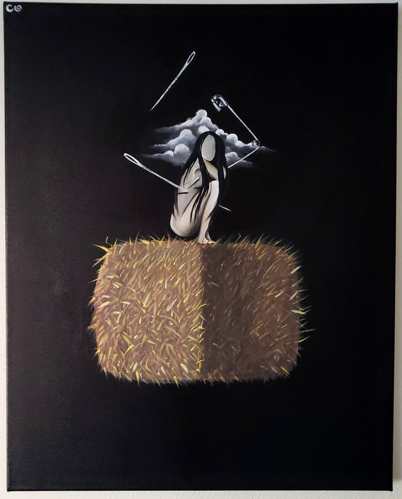 Image of "Pins and Needles" Painting