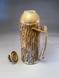Image 3 of # 81 Covered Jar-Crooked Trail Lodge Collection 