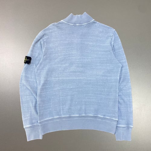 Image of Stone Island 1/4 zip up sweatshirt, size large