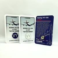 Aviapin Boeing 747-436 G-CIVY Pin Badge - ex British Airways aircraft