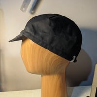 Image 1 of Cotton cycling cap - black twill