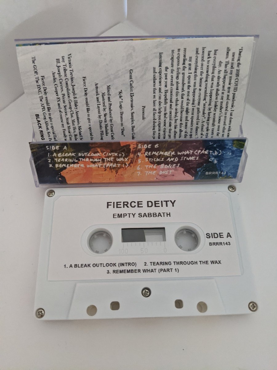 FIERCE DEITY 'Empty Sabbath' cassette