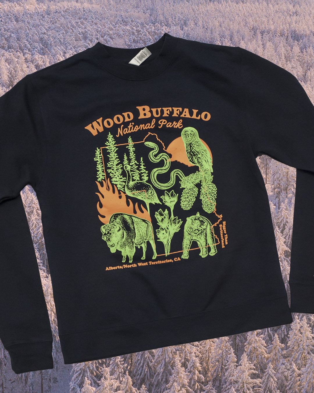 Wood Buffalo / Sweatshirt