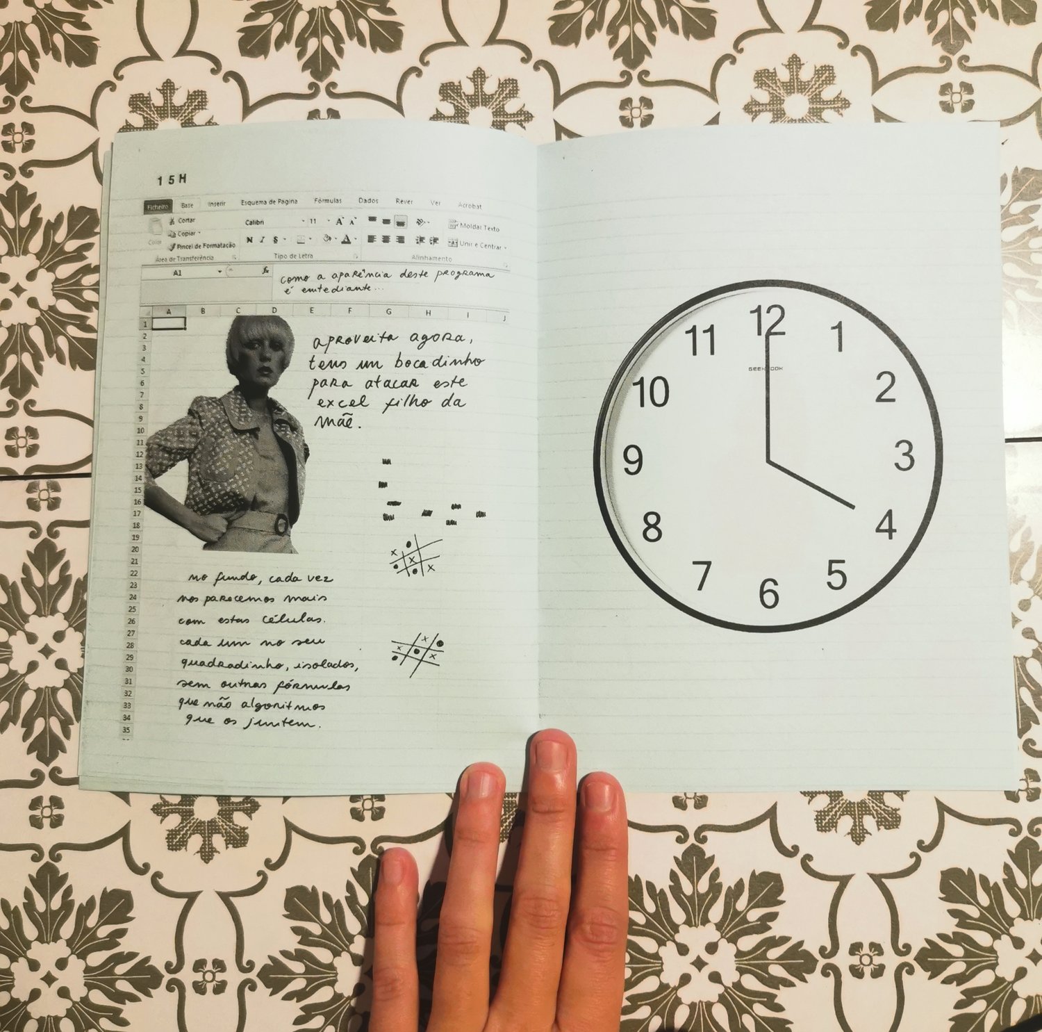 ZINE ✄ 8H não fazem um dia // 8H don't make a day