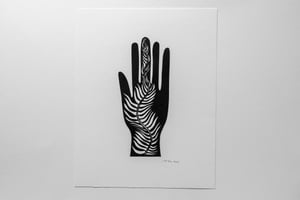 Image of In My Hand {Original Papercut - 11x14"}