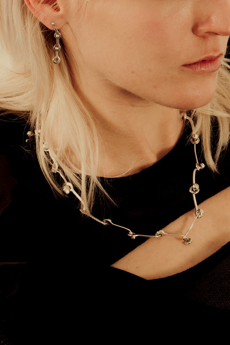 Bone Chain Necklace | Memowa
