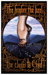 God Heels Print