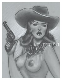 Cowgirl No. 2 Print 8.5" x 11"