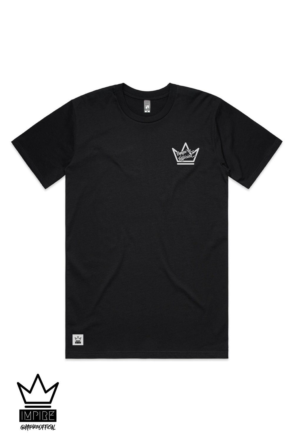 Image of 'CALLIGRAPHY' T-SHIRT (BLACK)