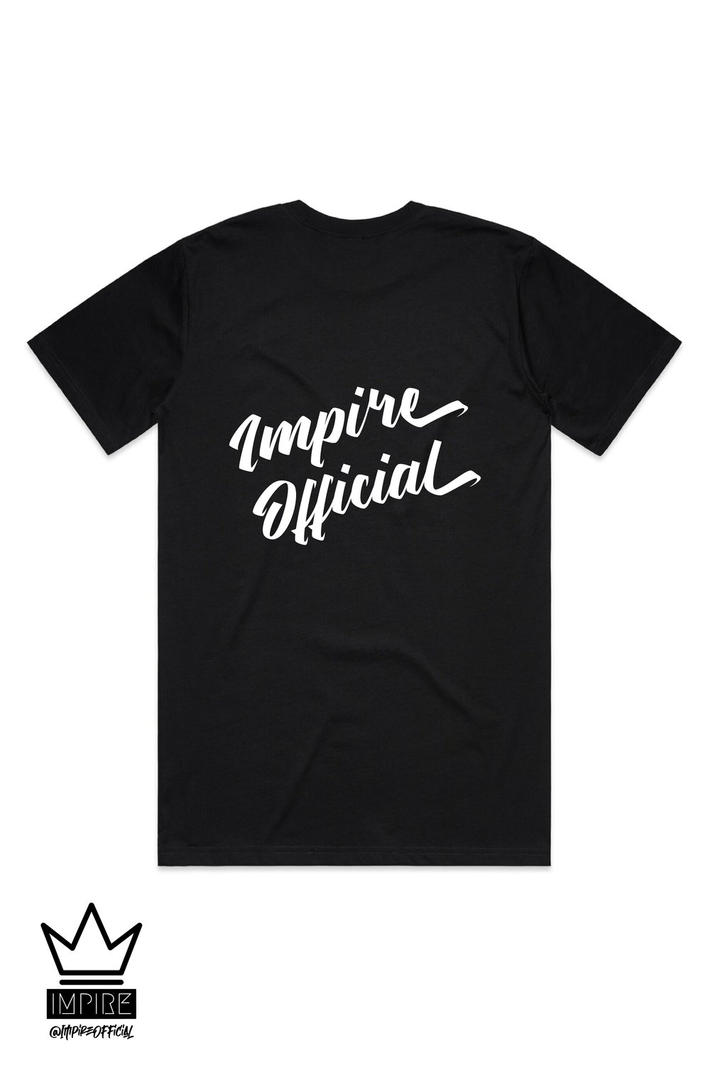 Image of 'CALLIGRAPHY' T-SHIRT (BLACK)