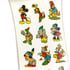 1960s VINTAGE DISNEY ORTEGA DECALS Image 2