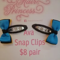 Image 5 of All school Clips - Ava Snap with bow