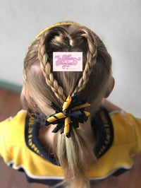 Image 5 of All schools twirly hair tie - short