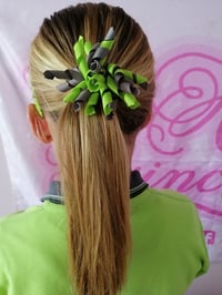 Image 1 of All schools twirly hair tie - short