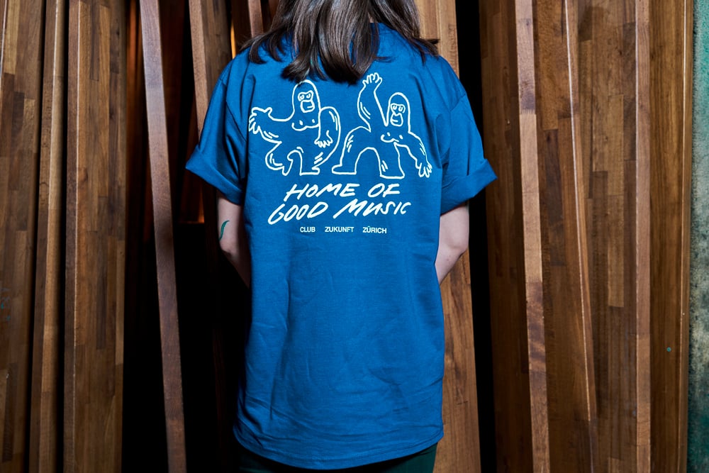 Image of Zukunft „Home Of Good Music“ Shirt „blue“