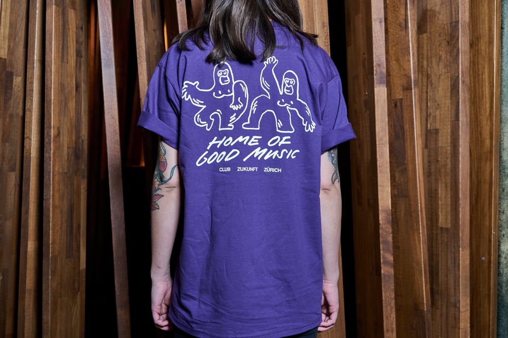 Image of Zukunft „Home Of Good Music“ Shirt „violet“