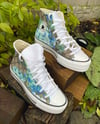 Converse - Blue Gucci Blossom 