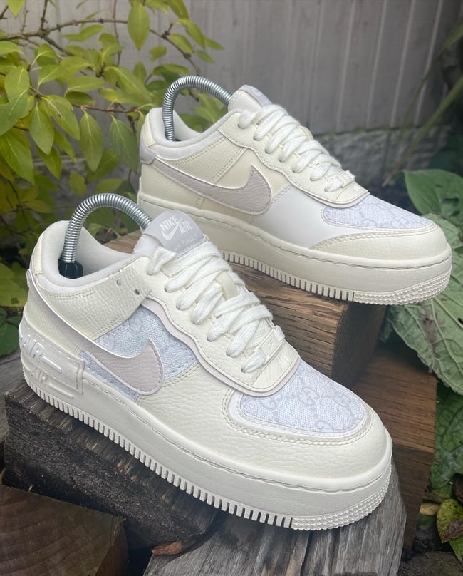 Nike AF1 Shadow - Coconut Milk Gucci