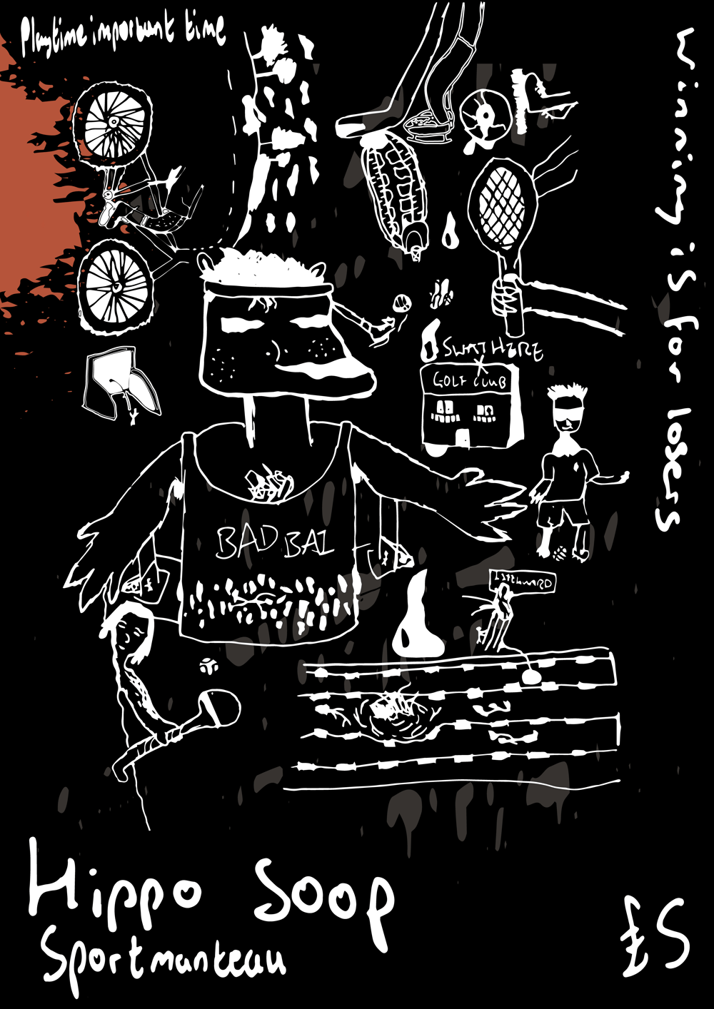 Image of Hippo Soop Sportmanteau