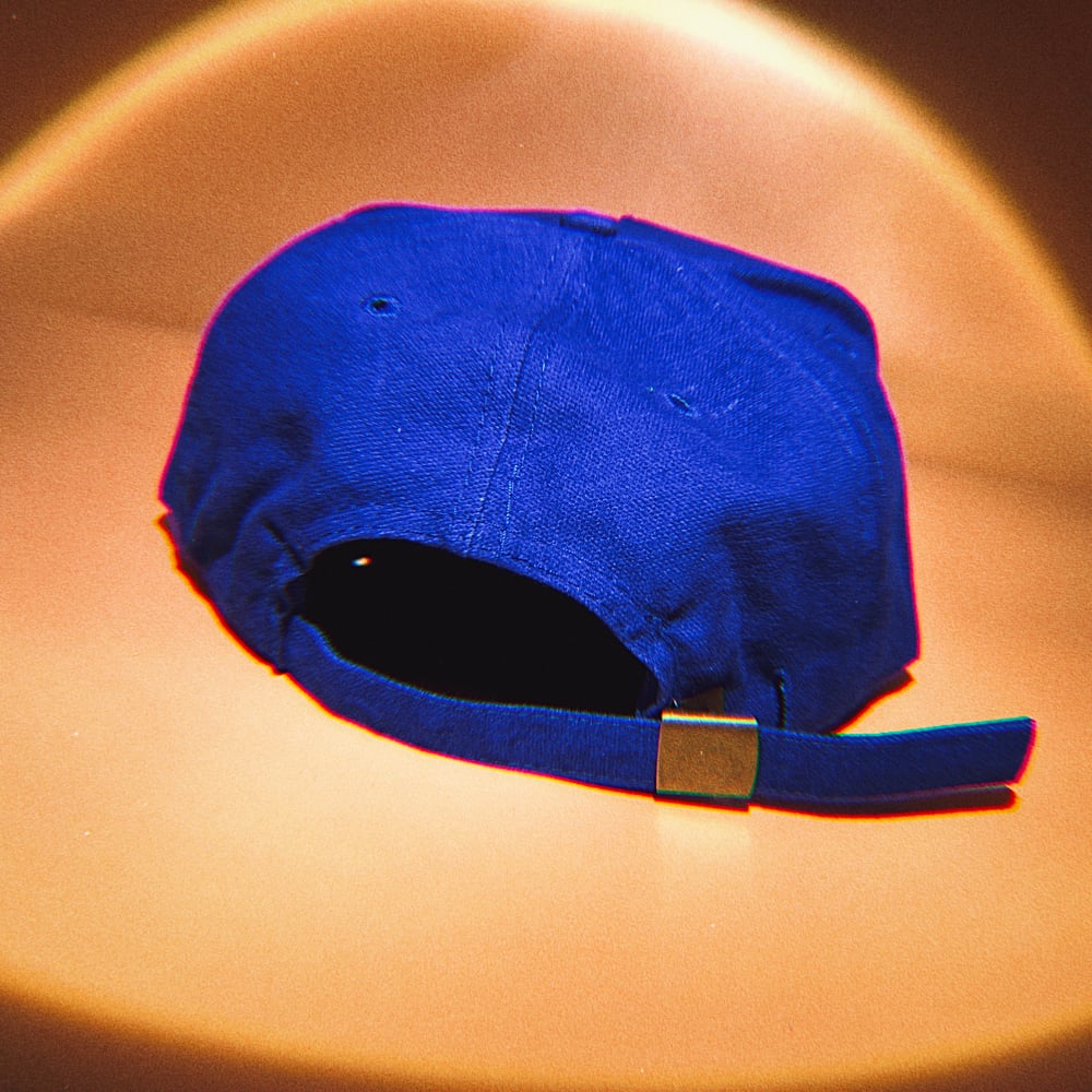 Image of HOTLINE Strapback Hat ROYAL BLUE
