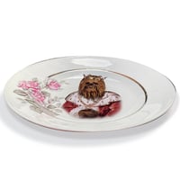 Image 2 of The King of Wookiees - Vintage French Porcelain Plate - #0791