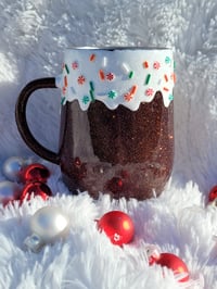 Image 2 of Santa Cocoa Mug Brown 