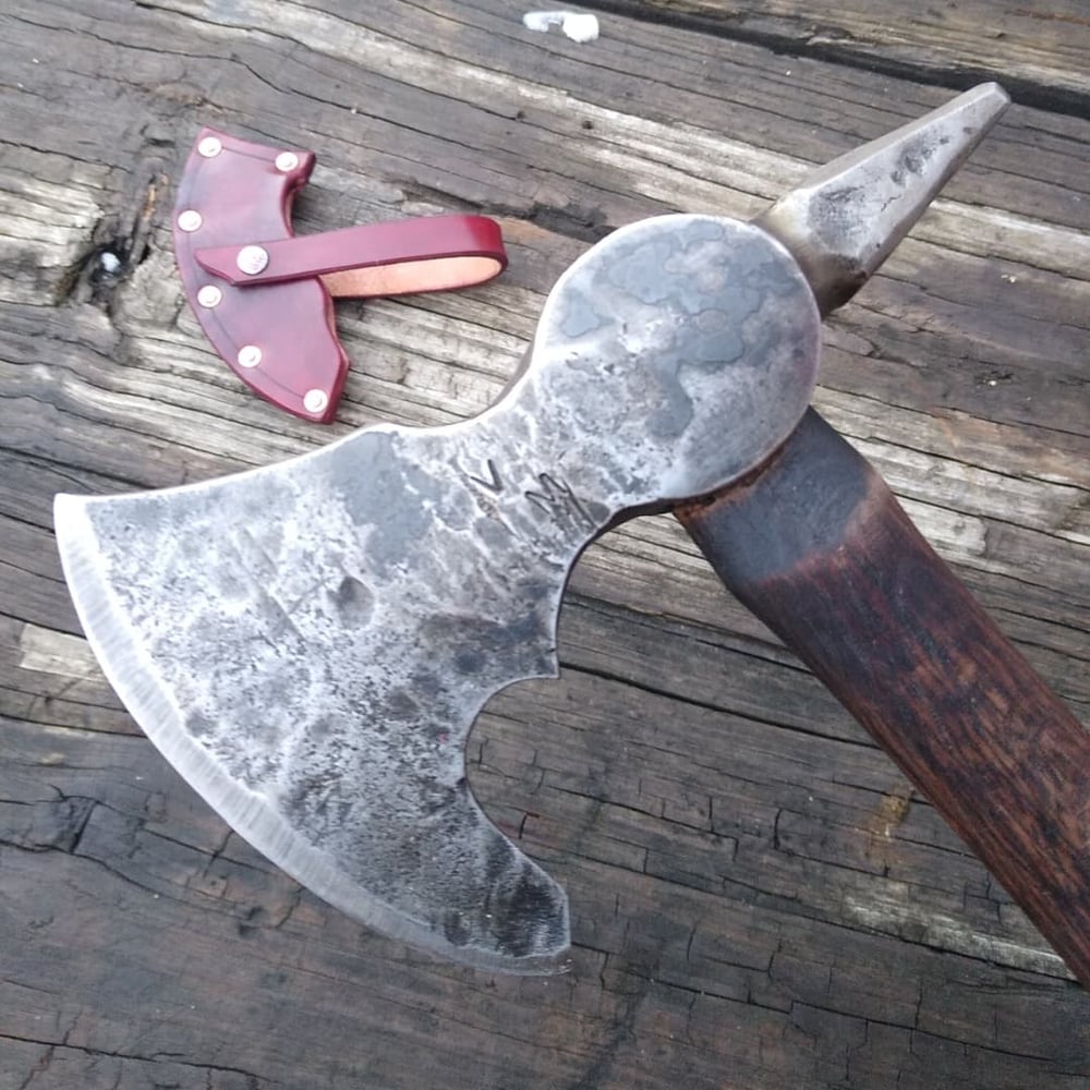 Image of Ball peen war hatchet