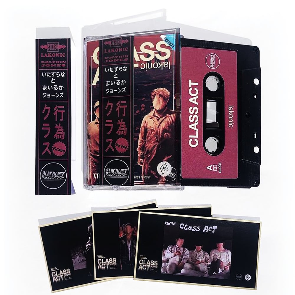 LAKONIC - CLASS ACT. LIMITED EDITION OBI STRIP CASSETTE.