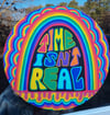 'Time Isn't Real' painting
