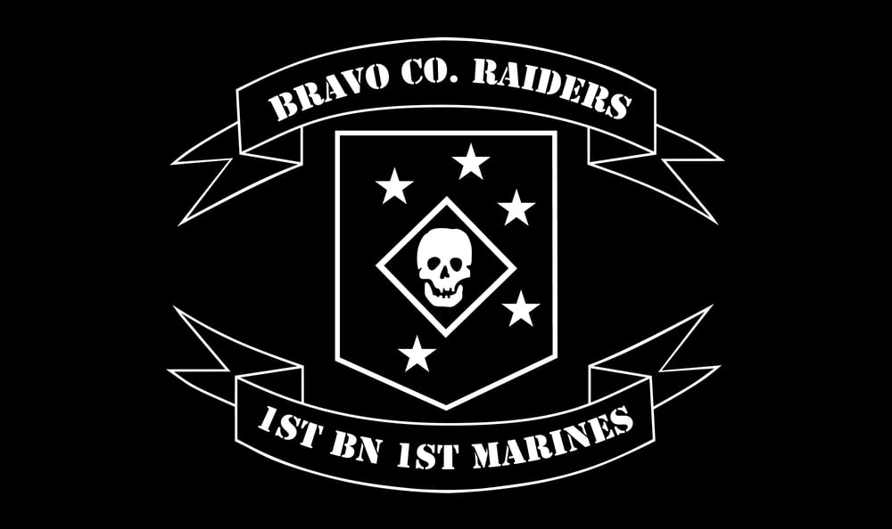 Image of 1/1 Bravo Flag