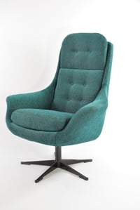 Image 4 of Fauteuil Pilote vert emeraude