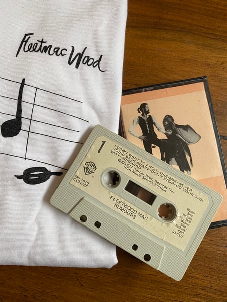 Image of Rumours Cassette and T-shirt Gift Bundle