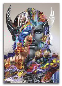 Image 1 of The Avengers Reimagined In Fine Art Print Series From Artist Tristan Eaton 