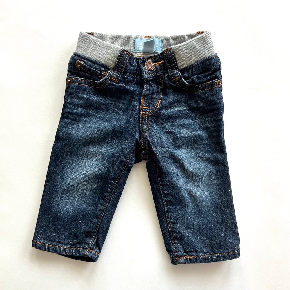 Image of BABY GAP SOFT WAIST JEANS size 0-3M