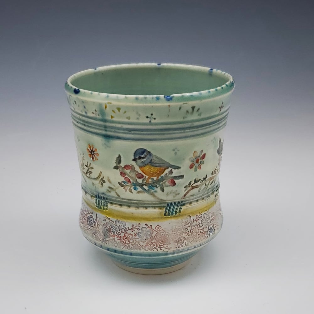 Image of Spring Melody Tea  Porcelain Tumbler
