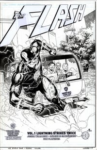 Image 1 of FLASH (WB Studios Tour Exclusive TPB Cover)