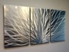Metal Wall Art Home Decor- Radiance 47- Abstract Contemporary Modern Decor
