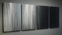 Image 1 of Metal Wall Art Home Decor- Bamboo Forest- Abstract Contemporary Modern Decor