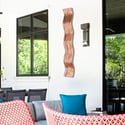 Metal Wall Art Home Decor- Affinity Copper- Abstract Contemporary Modern Garden Decor