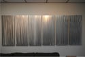 Metal Wall Art Home Decor- Bamboo Silver 36x95- Abstract Contemporary Modern Decor Original Unique