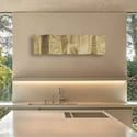Metal Wall Art Home Decor- Gratitude Gold- Abstract Contemporary Modern Garden Decor