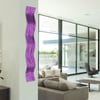 Metal Wall Art Home Decor- Affinity Purple- Abstract Contemporary Modern Garden Decor