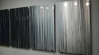 Image 5 of Metal Wall Art Home Decor- Bamboo Forest- Abstract Contemporary Modern Decor