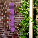 Metal Wall Art Home Decor- Affinity Purple- Abstract Contemporary Modern Garden Decor