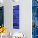 Metal Wall Art Home Decor- Gratitude Dark Blue- Abstract Contemporary Modern Garden Decor