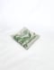 Image of 59) THE 'O' IMPRINT - TWO TONE - SIZE M - GREEN & LIGHT GREY