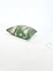 Image of 60) THE PILLOW/PAPER WEIGHT - SIZE S - TWO TONE - GREEN & OFFWHITE