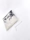 Image of 63) THE 'O' IMPRINT - TWO TONE - SIZE M - OFF WHITE & CHARCOAL