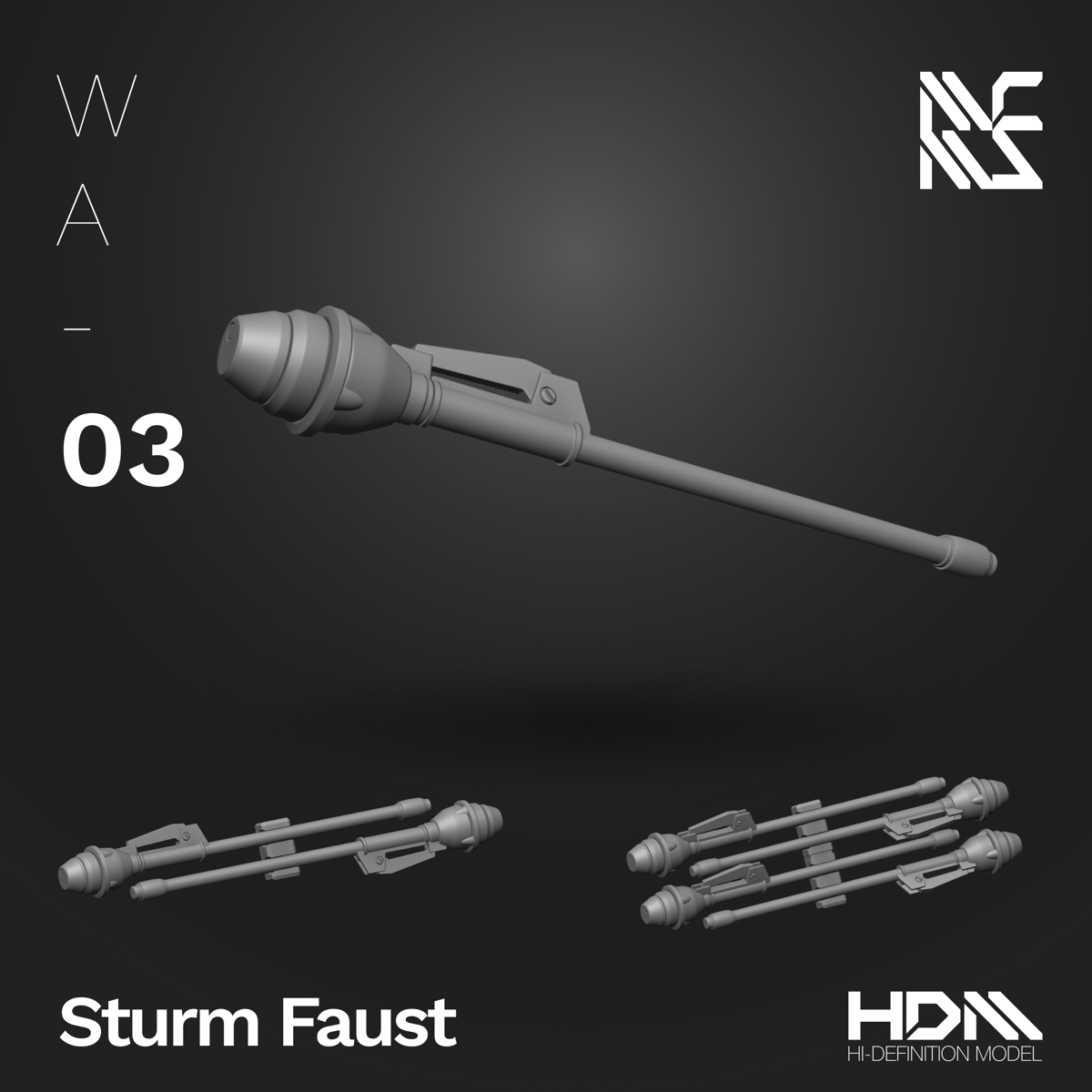 Image of HDM 1/100 Sturm Faust [WA-03]