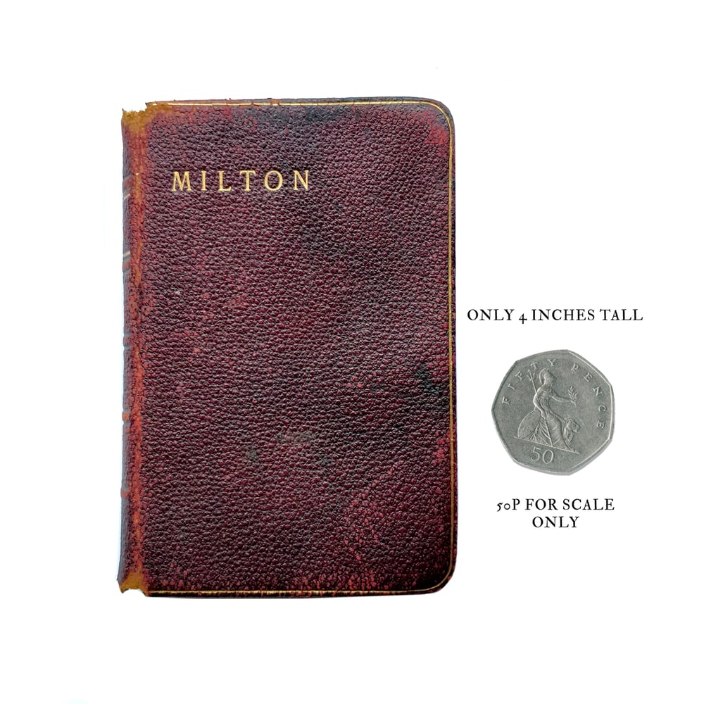 Milton's Poetical Works - miniature book from 1900